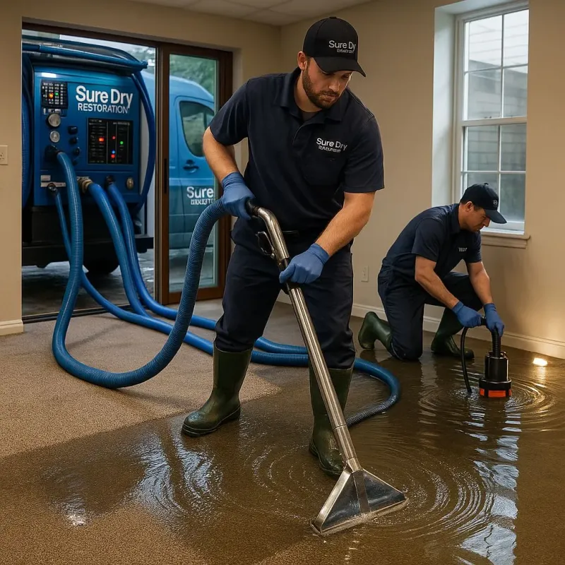 Water Extraction and Removal process in North Richmond, CA